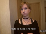 DEBT4k. Lovely debtor pays her debt using tight pussy and sweet mouth 3/16