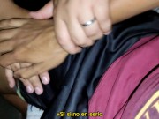 Mi hermanastro me descubre hablando en tinder, mira como le pagué| PORNO EN ESPAÑOL 6/16