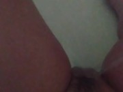 Water spraying on pussy a