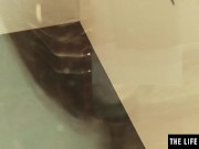 Watch her orgasm as she dreams of stroking her girlfriend's pussy 4/16