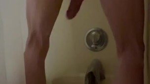 Slow mo Dick & Balls Swinging Ass View