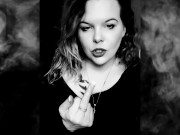 Smoking fetish. Mature findom 11/16