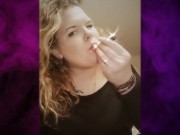 Smoking fetish. Mature findom 5/16