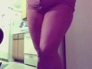 Dancing in my little dress and giving you pov face sitting upskirt 15/16