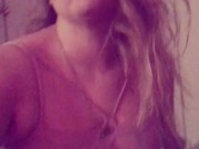 Dancing in my little dress and giving you pov face sitting upskirt 9/16