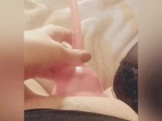 Testing a pussy pump. Thank you for the gift! 12/16