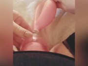 Testing a pussy pump. Thank you for the gift! 14/16