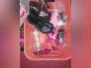 Pussy flashing, barefoot, in a sundress 11/16