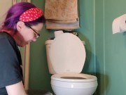 Collecting and Drying My Pee Pee TP 3/16