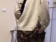 a girl in public place 2/16