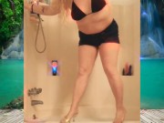 Findom bathtub tease. Come play with me... I'm all clean. 3/16