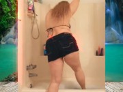 Findom bathtub tease. Come play with me... I'm all clean. 8/16