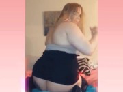 Triple dildo masturbating hard and really cumming - KISS makeup 12/16