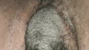 Fucking myself using my daddys nut he left deep in me 2
