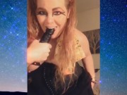 Egyptian goddess fantasy - playing with my dildo and driving you crazy 16/16