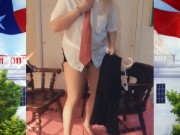 Donald Trump parody clip - smoking and drinking in the oval office lol 5/16