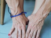 Veiny feet and hands by Angelmuscles 12/16