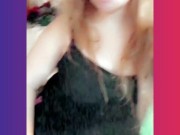 Flirting and playing with you. What are you wearing? What color is your underwear? Boxers or briefs? 11/16