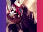 Flirting and playing with you. What are you wearing? What color is your underwear? Boxers or briefs? 16/16