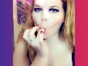 Flirting and playing with you. What are you wearing? What color is your underwear? Boxers or briefs? 4/16