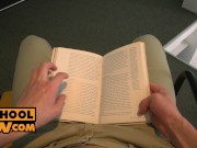 POV - Lesbo schoolgirl Lilu Moon wants to try cock in her ass 1/16