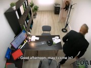 LOAN4K. Blonde woman feels bizarre desire to do it with the creditor 2/16