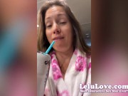 My pussy & asshole closeup spreading, financial female domination fun, toe curling orgasm, behind scenes & more - Lelu Love 13/16