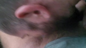 Daddy sendo chupado num trator em público