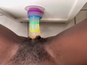 Very horny, Riding my favorite Dildo 14/16