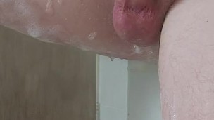 Another Jerk session in the bathroom full of bubbles