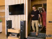 MATURE4K. Mature woman gives sexual joy to man who penetrates her pussy 4/16