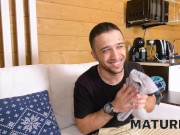 MATURE4K. Mature woman gives sexual joy to man who penetrates her pussy 6/16