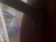 Extreme deep throat in the shower 🚿 10/16