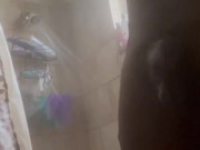 Extreme deep throat in the shower 🚿 9/16