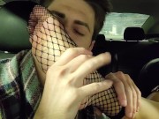 Asian Babe Fucks Lucky Guy in Public Parking Garage - Jada Kai 5/16