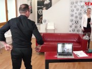 VIP SEX VAULT - Hot Blonde Lady Bug Enjoys Her Very First Casting 1/16