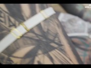 Zero Pussy-I get passionate ANAL FUCK from XL DICK balls deep sloppy blowjob prolapse facial tattoo 14/16