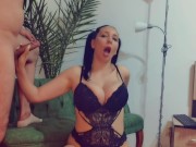 Stepsister takes her Stepbrother hard cock in her tight pussy 3/16