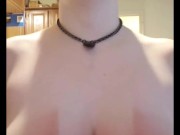 self bondage masturbation compilation- cuffs, clamps, gags 16/16