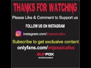 Fat cock fucking my tight pussy - Jessica Fox 15/16