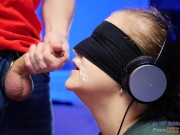 New GAME of TASTE в 4K 60fps! Blindfold and a very tasty Surprise- XSanyAny 7/16
