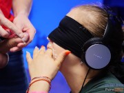 New GAME of TASTE в 4K 60fps! Blindfold and a very tasty Surprise- XSanyAny 8/16