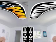 VIRTUAL PORN - Busty Brunette Sadie Pop Servicing Your BBC In Virtual Reality #POV 9/16