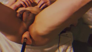 First time hot guy gets fucked by sex machine 