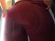 RISKY. SQUIRT OVER ITEMS OF CLOTHERS IN SHOP 6/16