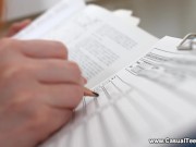 Casual Teen Sex - Nansy Small - The final stroke – cover her happy face with cum and she's yours forever! 1/16