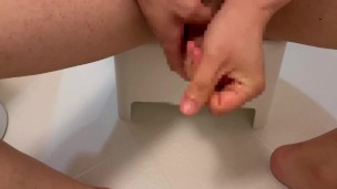 お風呂でローションオナニー