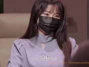 Sexy female lawyer in leather stockings high heels sex with client 16/16