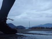 Staining the Concrete with Pee 13/16