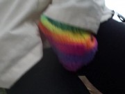 Staining the Concrete with Pee 16/16